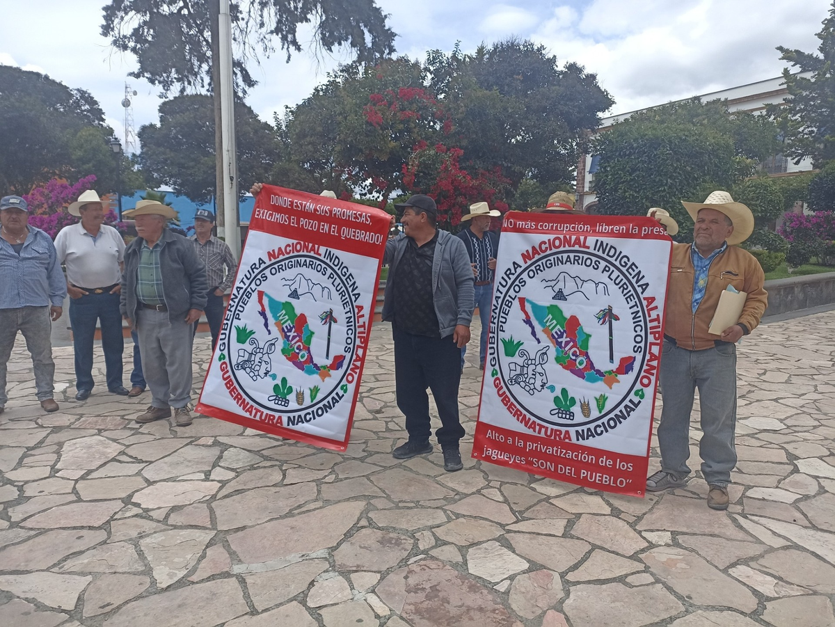 Habitantes de Zempoala se manifiestan en defensa del agua y el medio ambiente Post feature image
