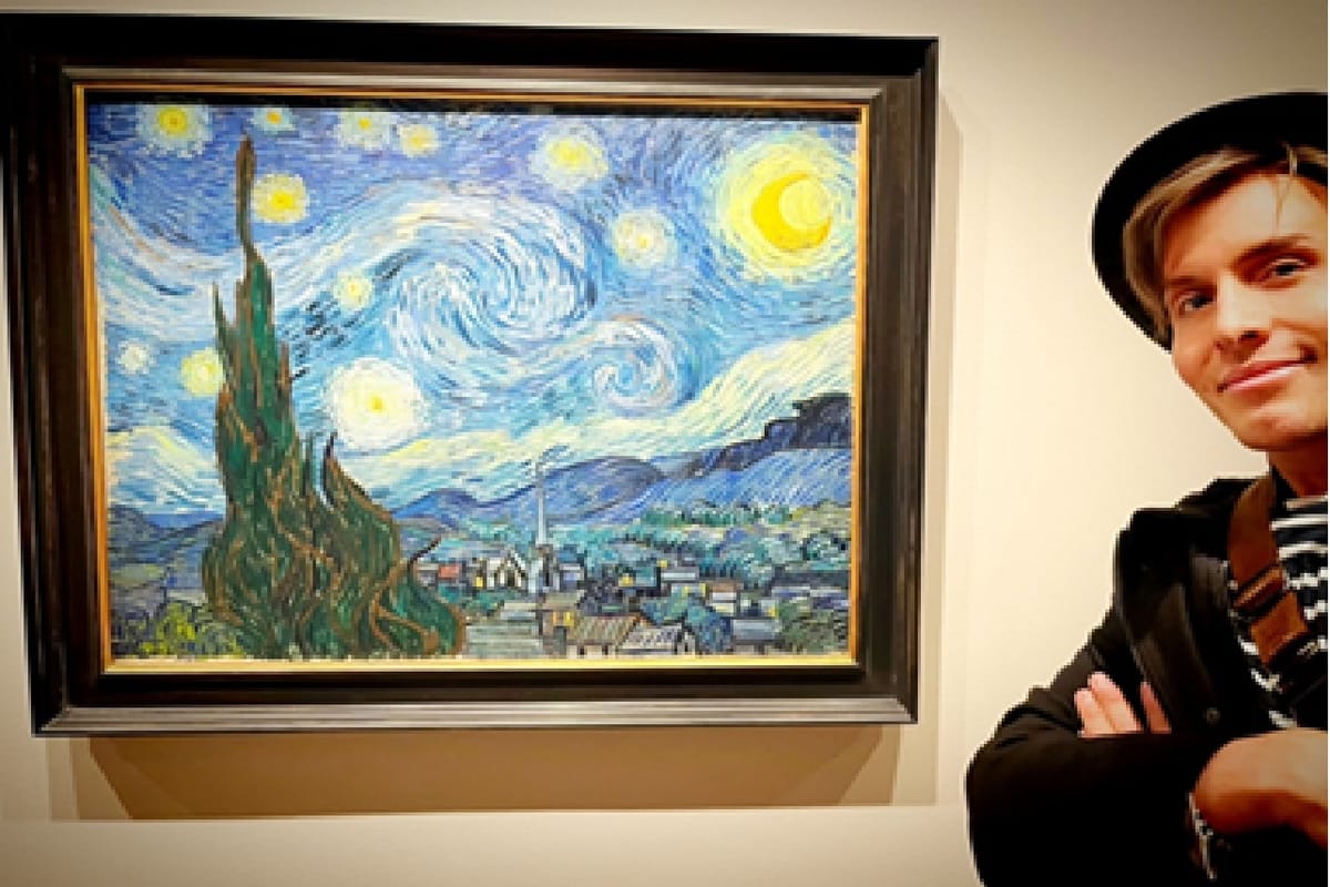 Mario Ivan Martínez en la piel de Van Gogh Post feature image