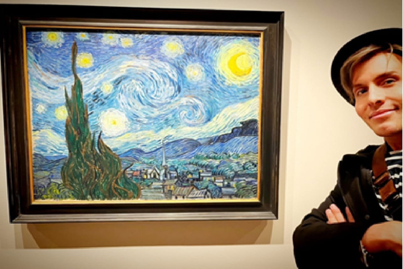 Mario Ivan Martínez en la piel de Van Gogh imagen destacada